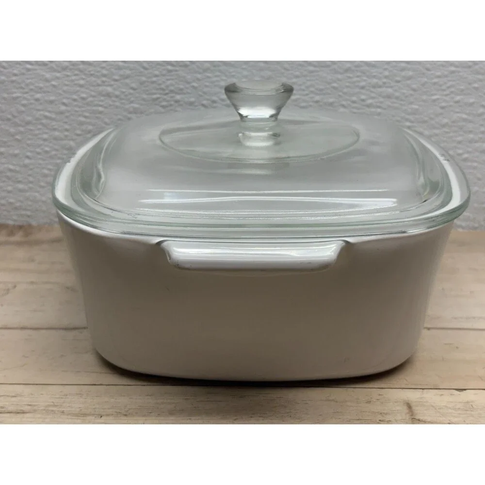 Vtg Corning Ware Blue Cornflower Casserole Dish A-1 1/2- B 1 1/2 Quart With Lid